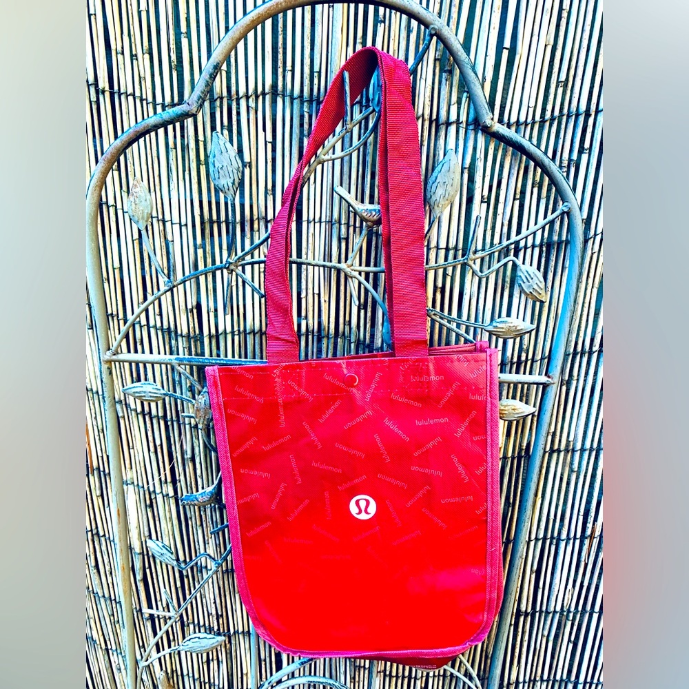 Lululemon Athletica Vibrant Red Tote NWOT